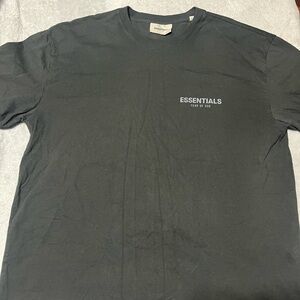 Fear of God Essentials Black Short Sleeve Tee